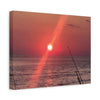 Florida Gulf Sunset Fishing Canvas