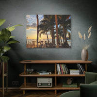 Sitting by the Palms