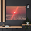 Florida Gulf Sunset Fishing Canvas