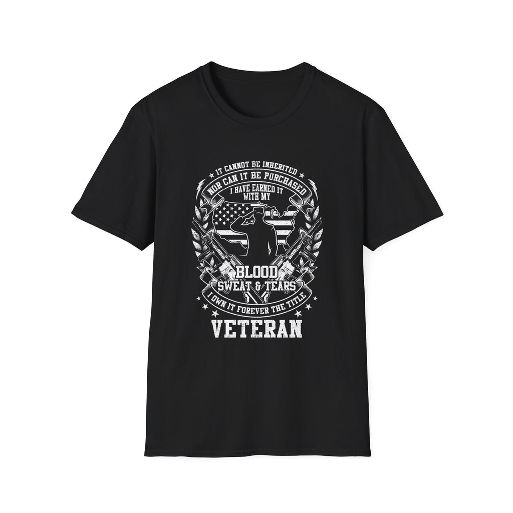 Blood Sweat Tears" Military Tribute Tee