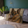 German Shepherd Throw Blanket