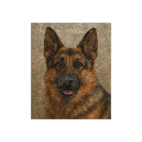 German Shepherd Throw Blanket
