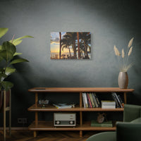 Sitting by the Palms